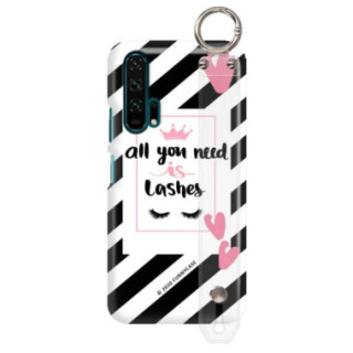 Etui Huawei HONOR 20 PRO, Etui z Uchwytem Transparentny - FunnyCase