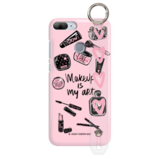 Etui Huawei HONOR 9 LITE, Etui z Uchwytem Transparentny - FunnyCase