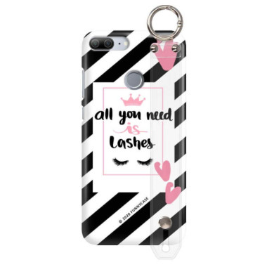 Etui Huawei HONOR 9 LITE, Etui z Uchwytem Transparentny - FunnyCase