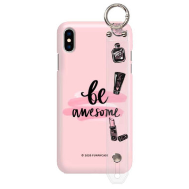 Etui Apple IPHONE X / XS, Etui z Uchwytem Transparentny - FunnyCase