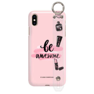 Etui Apple IPHONE XS MAX, Etui z Uchwytem Transparentny - FunnyCase