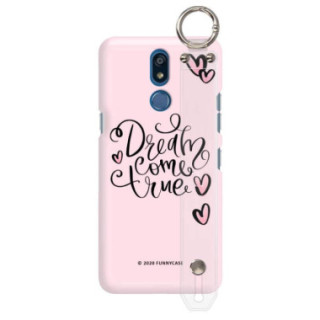 Etui Lg K40, Etui z Uchwytem Transparentny - FunnyCase