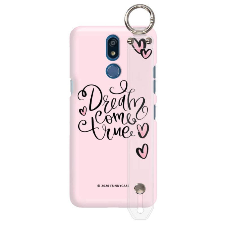 Etui Lg K40, Etui z Uchwytem Transparentny - FunnyCase