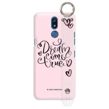 Etui Lg K40, Etui z Uchwytem Transparentny - FunnyCase