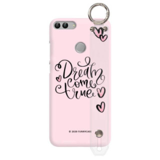 Etui Huawei P SMART, Etui z Uchwytem Transparentny - FunnyCase
