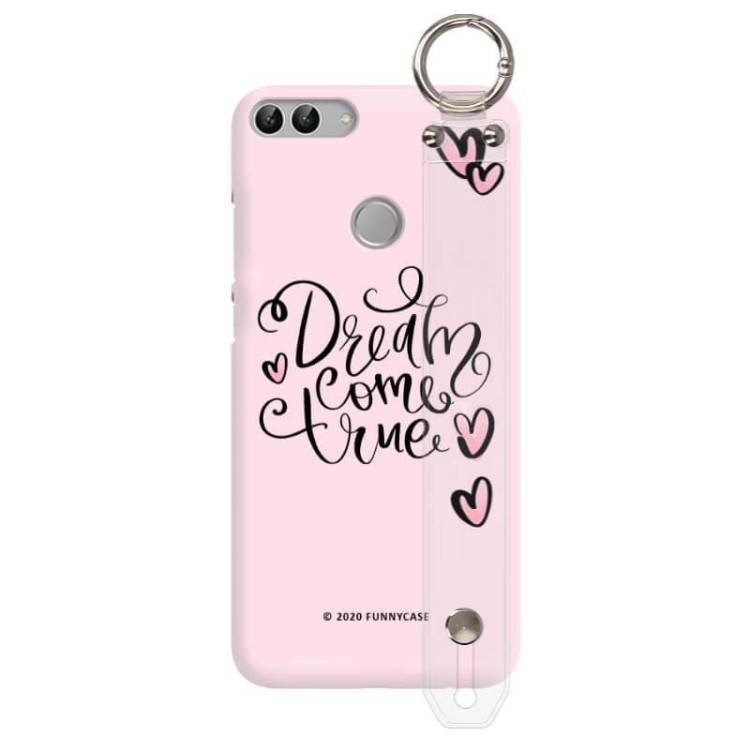 Etui Huawei P SMART, Etui z Uchwytem Transparentny - FunnyCase
