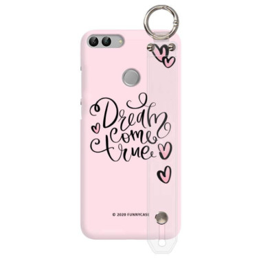 Etui Huawei P SMART, Etui z Uchwytem Transparentny - FunnyCase
