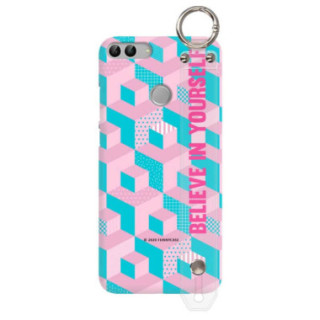 Etui Huawei P SMART, Etui z Uchwytem Transparentny - FunnyCase