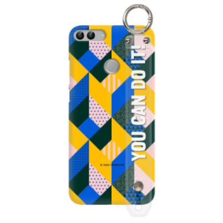 Etui Huawei P SMART, Etui z Uchwytem Transparentny - FunnyCase