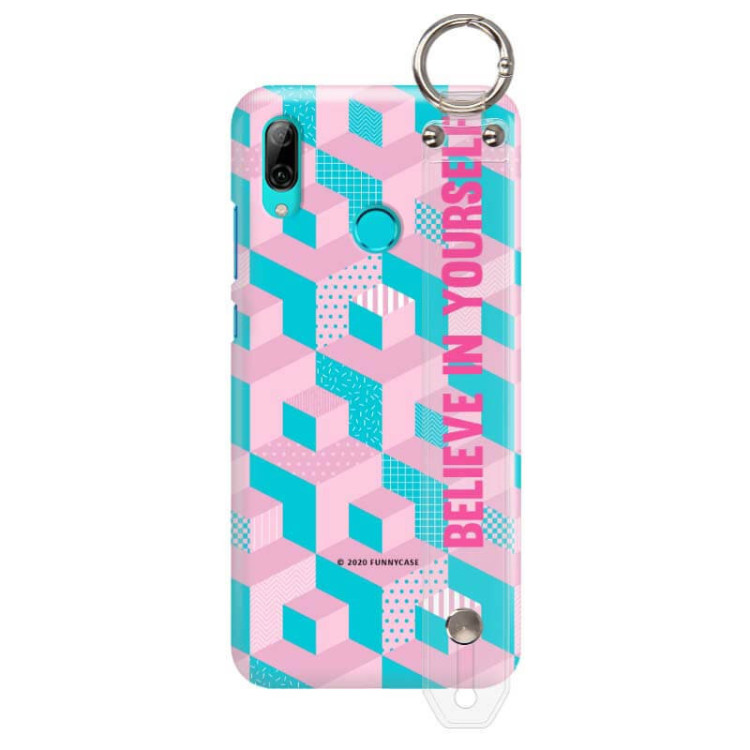 Etui Huawei P SMART Z / Y9 PRIME 2019, Etui z Uchwytem Transparentny - FunnyCase
