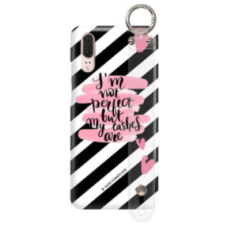 Etui Huawei P20, Etui z Uchwytem Transparentny - FunnyCase