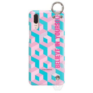 Etui Huawei P20, Etui z Uchwytem Transparentny - FunnyCase