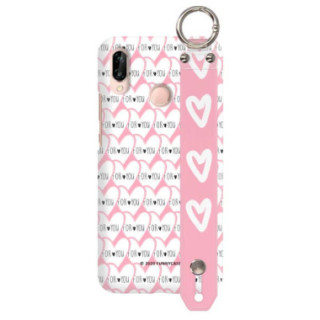 Etui Huawei P20 LITE, Etui z Uchwytem Transparentny - FunnyCase