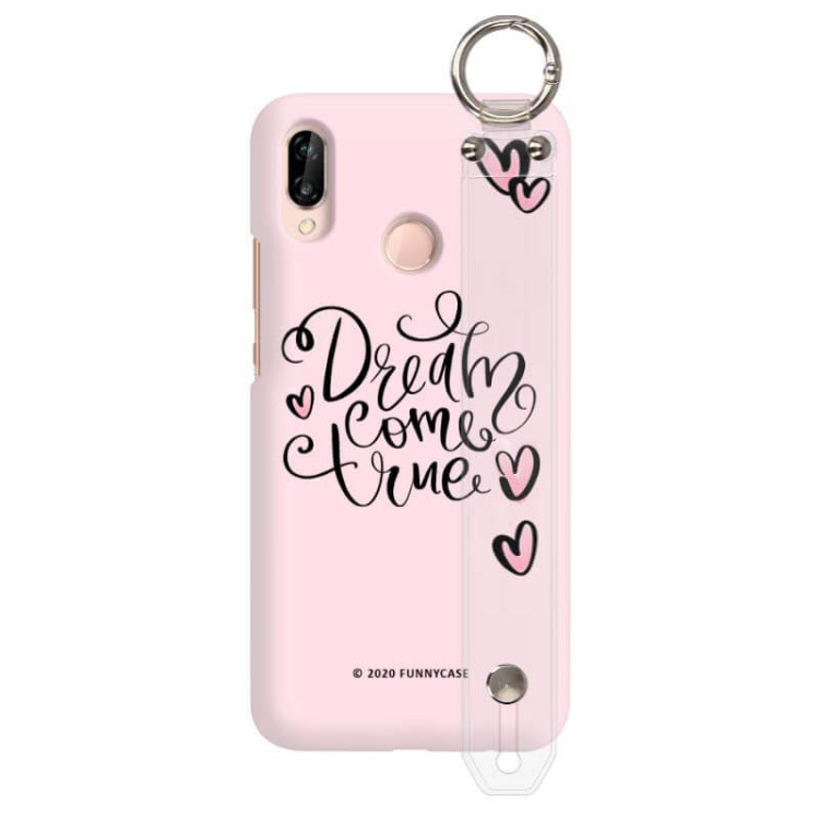 Etui Huawei P20 LITE, Etui z Uchwytem Transparentny - FunnyCase