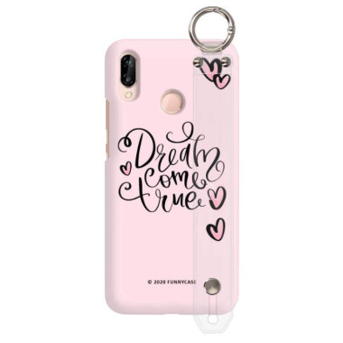 Etui Huawei P20 LITE, Etui z Uchwytem Transparentny - FunnyCase