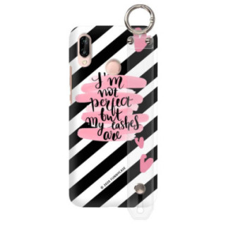 Etui Huawei P20 LITE, Etui z Uchwytem Transparentny - FunnyCase