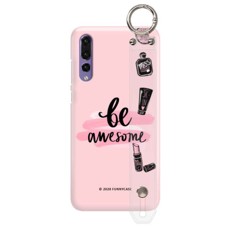 Etui Huawei P20 PRO, Etui z Uchwytem Transparentny - FunnyCase