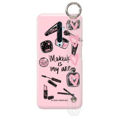 Etui Oppo RENO 2, Etui z Uchwytem Transparentny - FunnyCase
