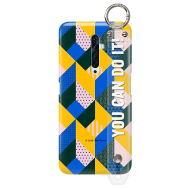 Etui Oppo RENO 2, Etui z Uchwytem Transparentny - FunnyCase