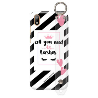 Etui Huawei Y5 2019, Etui z Uchwytem Transparentny - FunnyCase