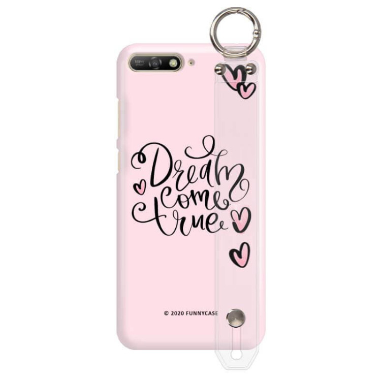 Etui Huawei Y6 2019, Etui z Uchwytem Transparentny - FunnyCase