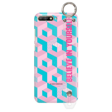 Etui Huawei Y6 2019, Etui z Uchwytem Transparentny - FunnyCase