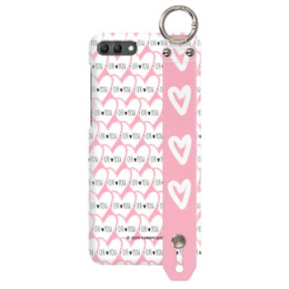 Etui Huawei Y9 2018, Etui z Uchwytem Transparentny - FunnyCase