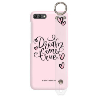Etui Huawei Y9 2018, Etui z Uchwytem Transparentny - FunnyCase