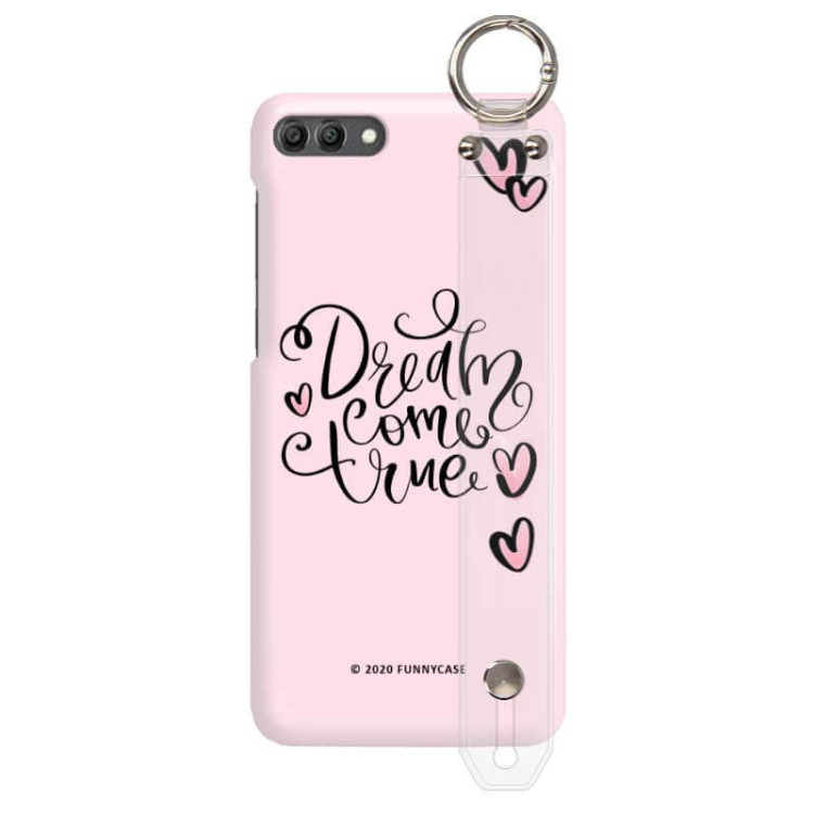 Etui Huawei Y9 2018, Etui z Uchwytem Transparentny - FunnyCase