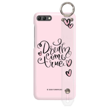 Etui Huawei Y9 2018, Etui z Uchwytem Transparentny - FunnyCase