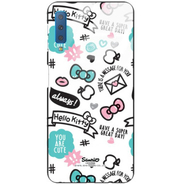 Etui Samsung GALAXY A7 2018, ST_HELLO-KITTY297 Wzory - FunnyCase