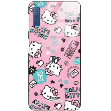 Etui Samsung GALAXY A7 2018, ST_HELLO-KITTY298 Wzory - FunnyCase