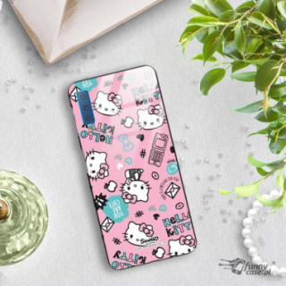 Etui Samsung GALAXY A7 2018, ST_HELLO-KITTY298 Wzory - FunnyCase