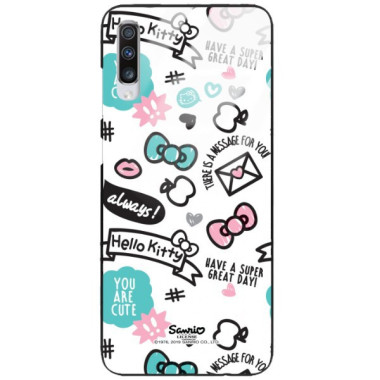 Etui Samsung GALAXY A70 / A70S, ST_HELLO-KITTY297 Wzory - FunnyCase