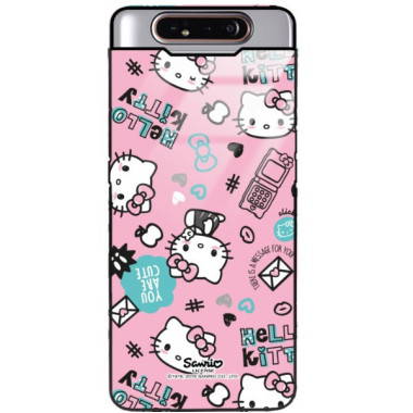 Etui Samsung GALAXY A80, ST_HELLO-KITTY298 Wzory - FunnyCase