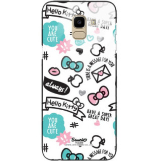 Etui Samsung GALAXY J6 2018, ST_HELLO-KITTY297 Wzory - FunnyCase