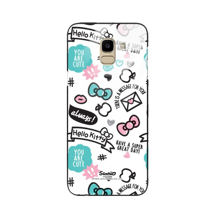 Etui Samsung GALAXY J6 2018, ST_HELLO-KITTY297 Wzory - FunnyCase