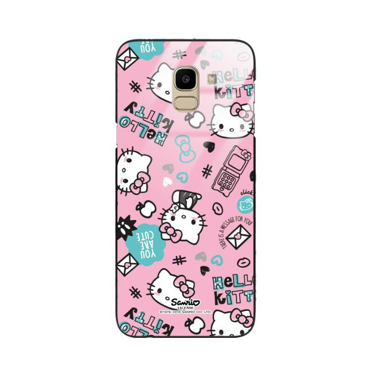 Etui Samsung GALAXY J6 2018, ST_HELLO-KITTY298 Wzory - FunnyCase