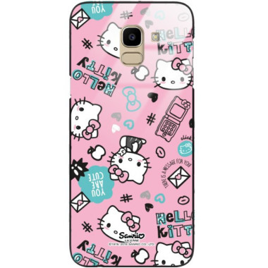 Etui Samsung GALAXY J6 2018, ST_HELLO-KITTY298 Wzory - FunnyCase