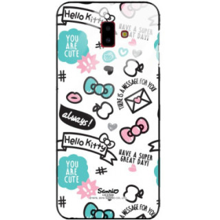 Etui Samsung GALAXY J6 PLUS 2018, ST_HELLO-KITTY297 Wzory - FunnyCase