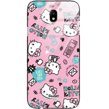 Etui Samsung GALAXY J7 2017 / J7 PRO, ST_HELLO-KITTY298 Wzory - FunnyCase