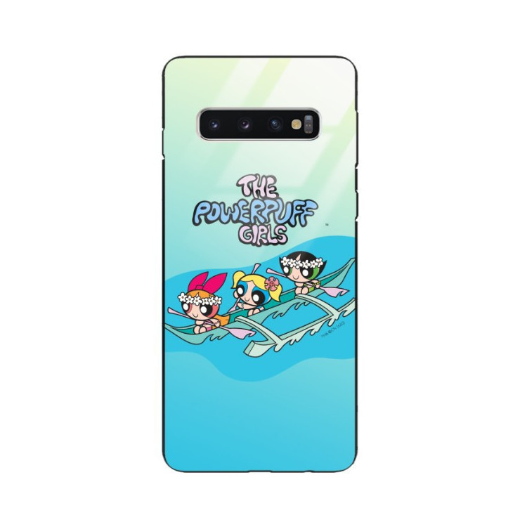 ETUI BLACK CASE GLASS NA TELEFON SAMSUNG GALAXY S10 ST_ATM23