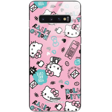 Etui Samsung GALAXY S10, ST_HELLO-KITTY298 Wzory - FunnyCase