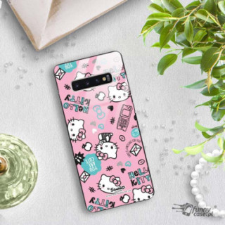 Etui Samsung GALAXY S10 PLUS, ST_HELLO-KITTY298 Wzory - FunnyCase