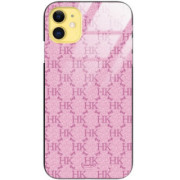 ETUI BLACK CASE GLASS NA TELEFON APPLE IPHONE 11 ST_HELLO-KITTY306