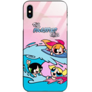 ETUI BLACK CASE GLASS NA TELEFON APPLE IPHONE X / XS ST_ATM25