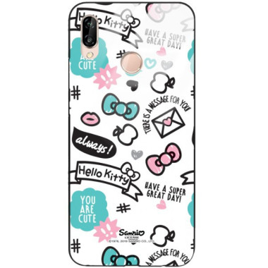 Etui Huawei P20 LITE, ST_HELLO-KITTY297 Wzory - FunnyCase