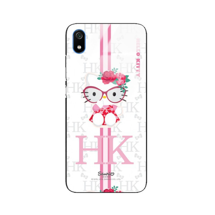 ETUI BLACK CASE GLASS NA TELEFON XIAOMI REDMI 7A ST_HELLO-KITTY309