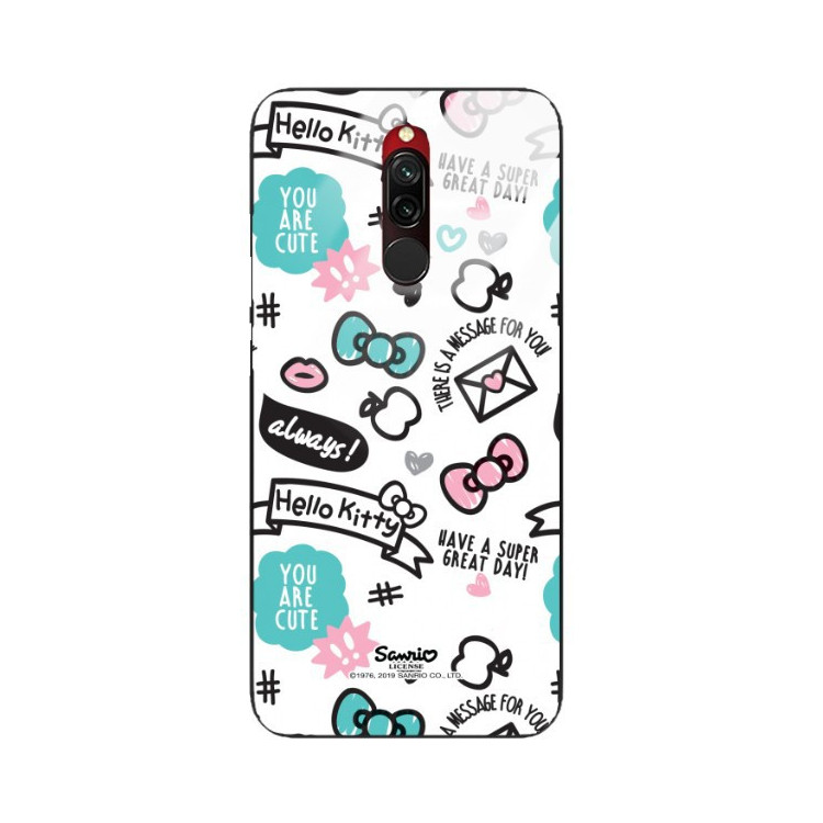 Etui Xiaomi REDMI 8, ST_HELLO-KITTY297 Wzory - FunnyCase