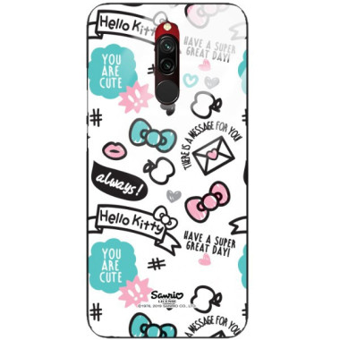 Etui Xiaomi REDMI 8, ST_HELLO-KITTY297 Wzory - FunnyCase